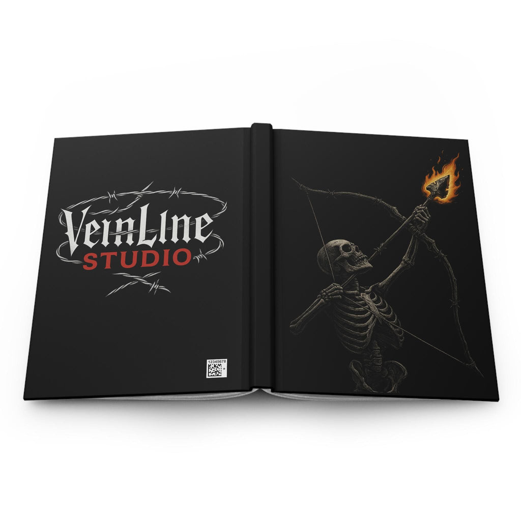 Skeleton Archer Hardcover Journal VeinLine Studio