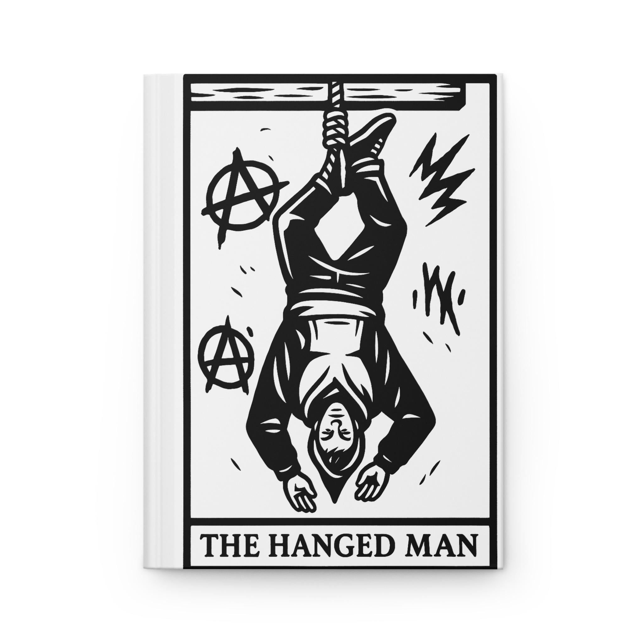 The Hanged Man Tarot Hardcover Journal VeinLine Studio