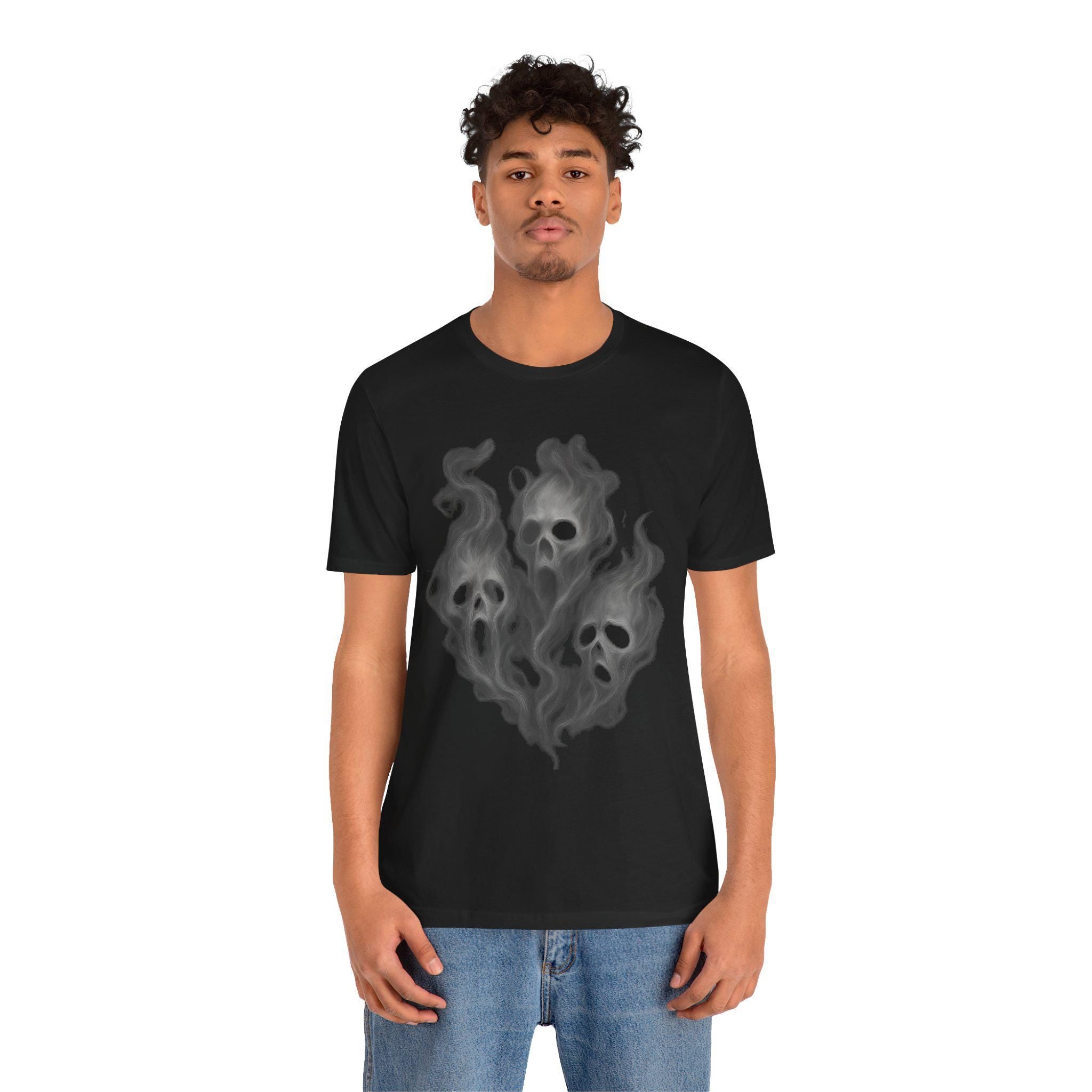 Ghostly gothic Tshirt, VeinLine Studio