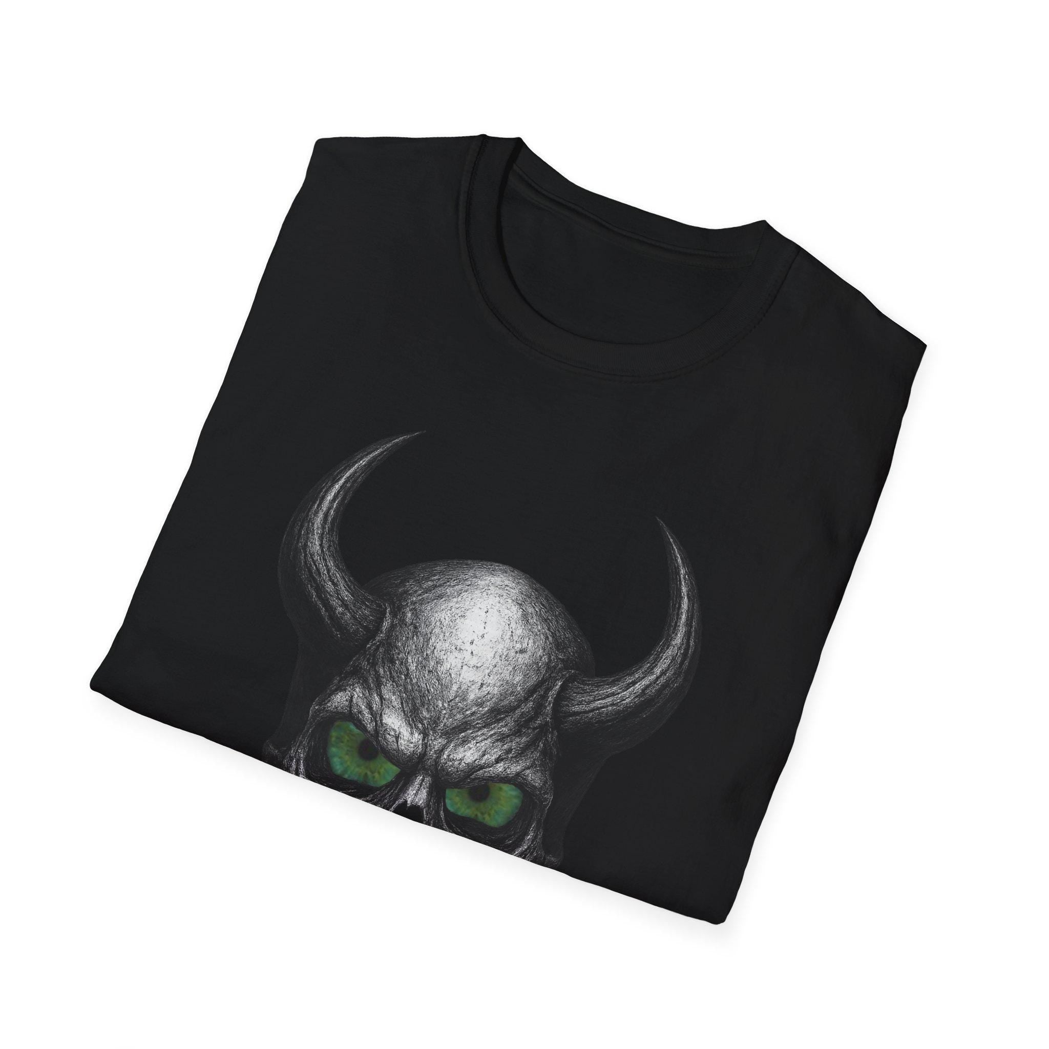Demon skull T-shirt, VeinLine Studio