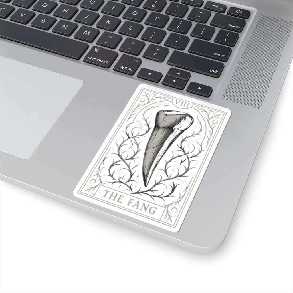 Fang Sticker – Gothic Tattoo Art Decal VeinLine Studio