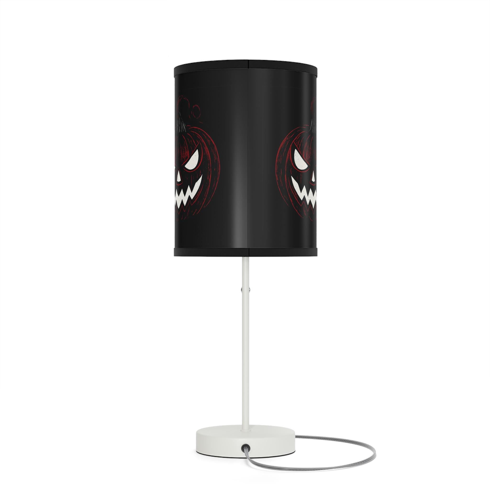 Halloween Pumpkin Lamp: Spooky Jack-o'-Lantern VeinLine Studio
