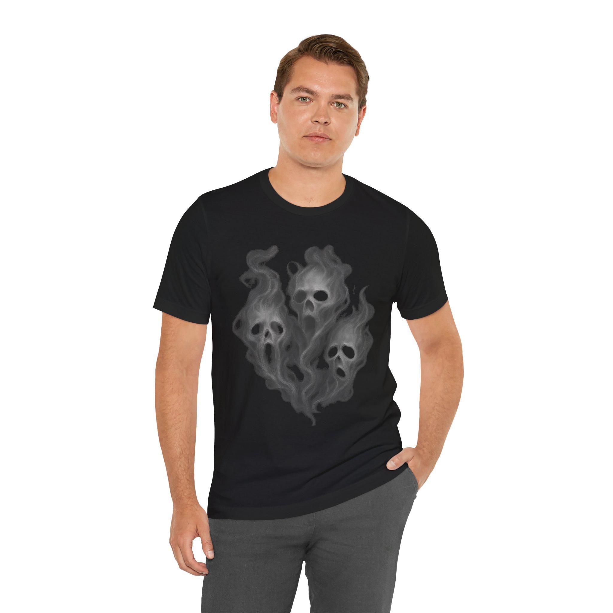 Ghostly gothic Tshirt, VeinLine Studio