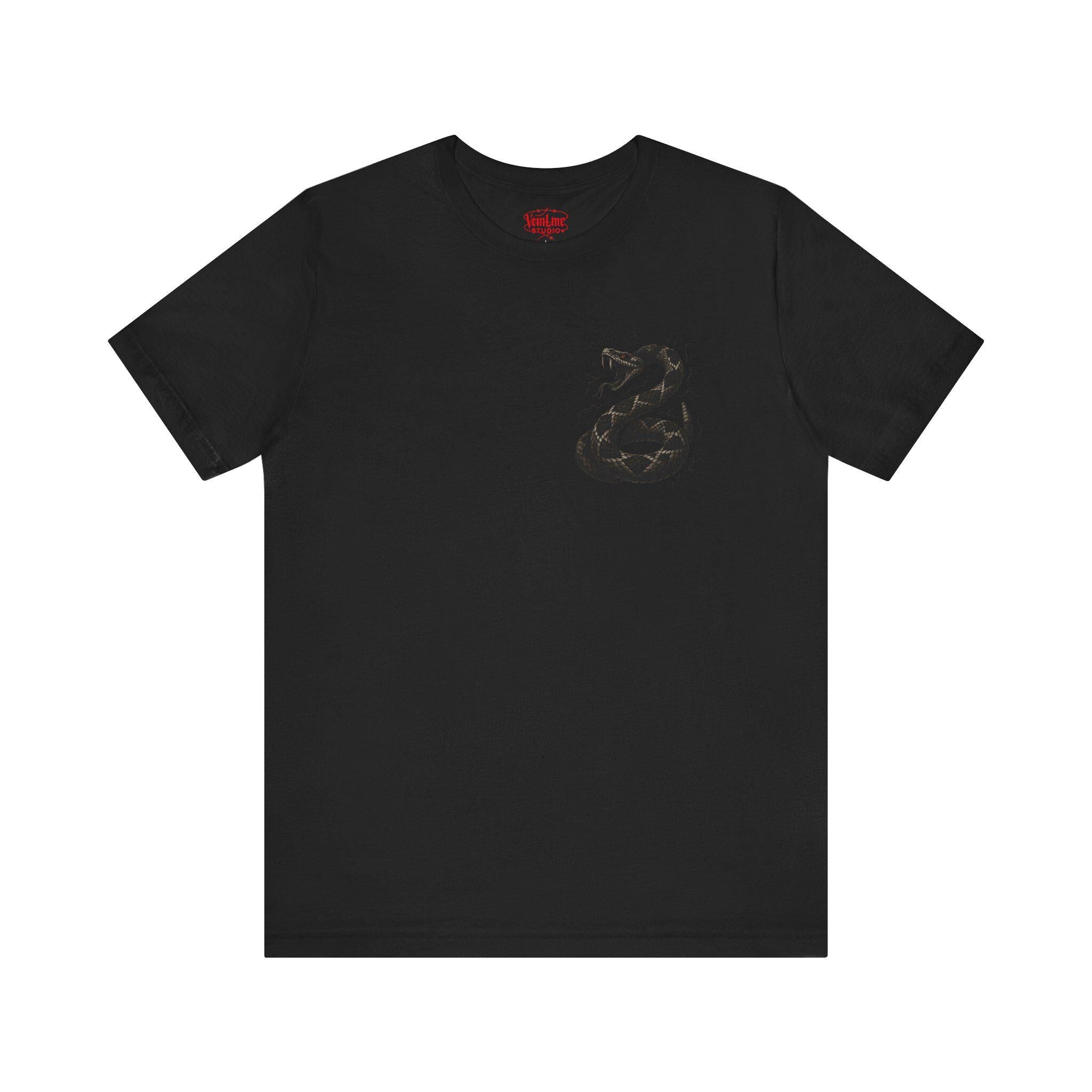 Rattlesnake Luxury Menace Tshirt VeinLine Studio