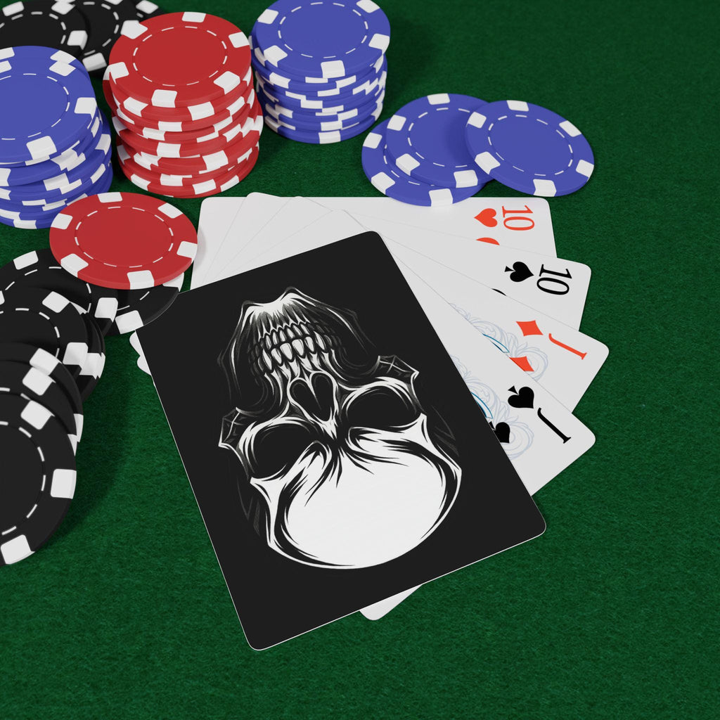 Skull Playing Cards VeinLine Studio