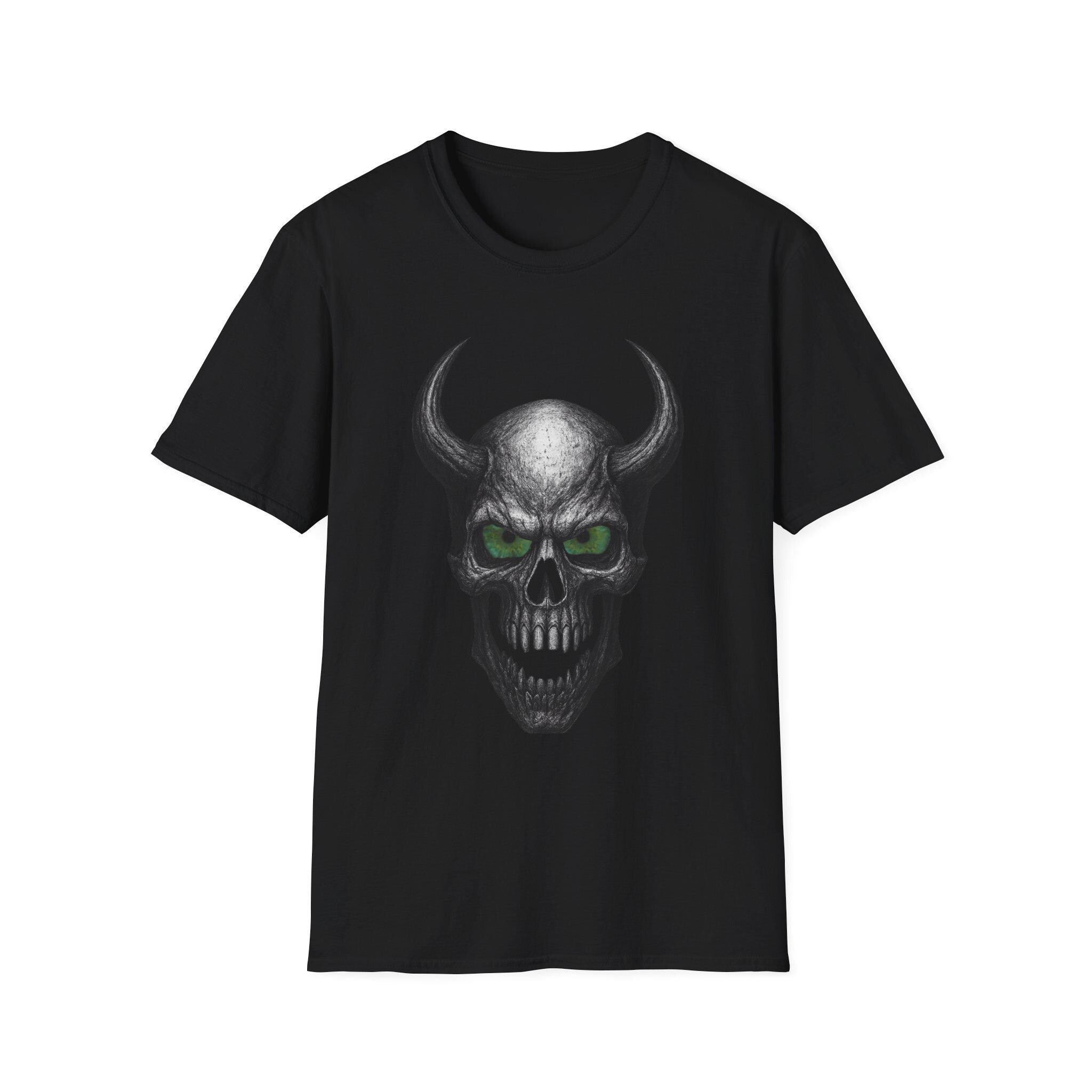 Demon skull T-shirt, VeinLine Studio