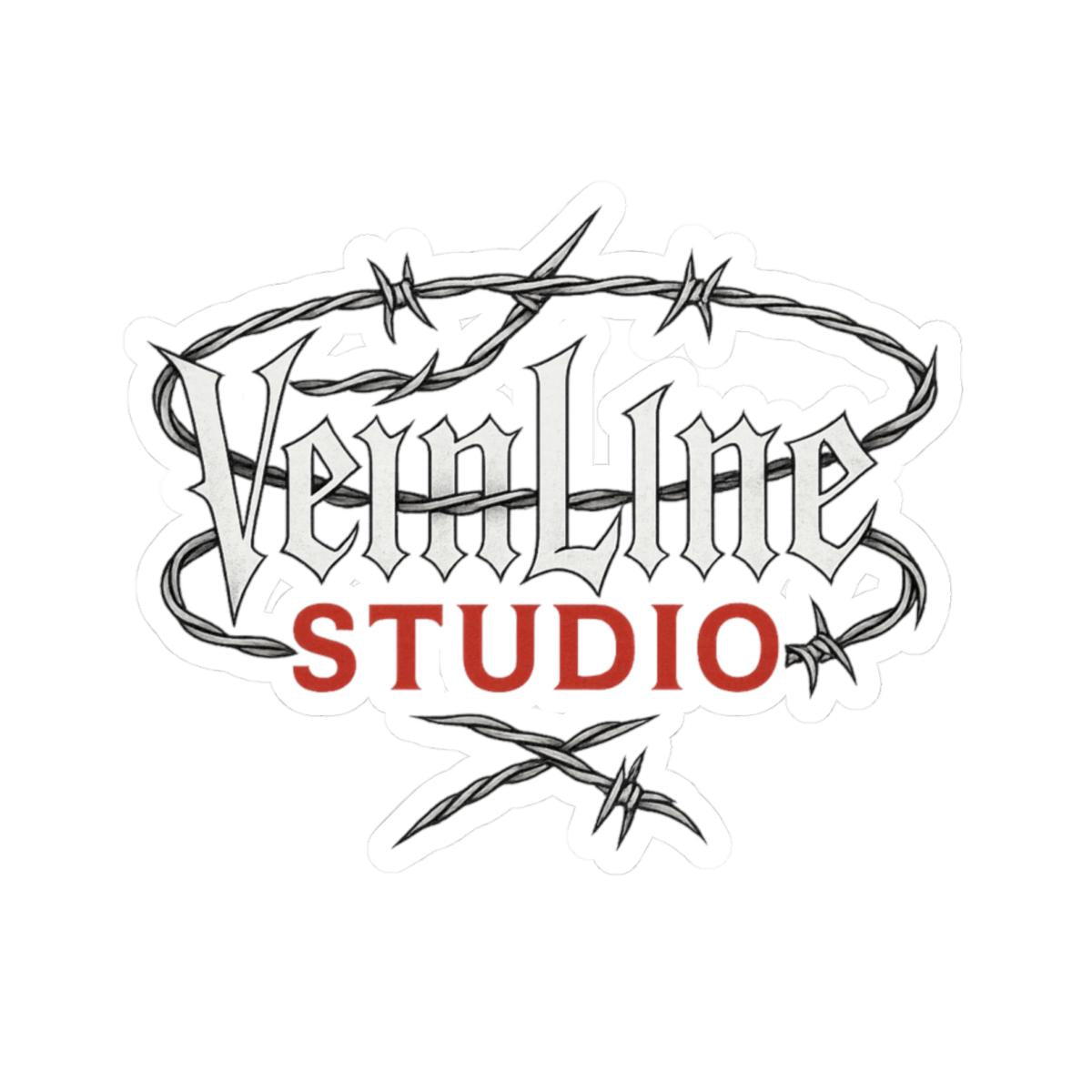 VeinLineStudio Barbed Wire Stickers | Unique Decal, VeinLine Studio