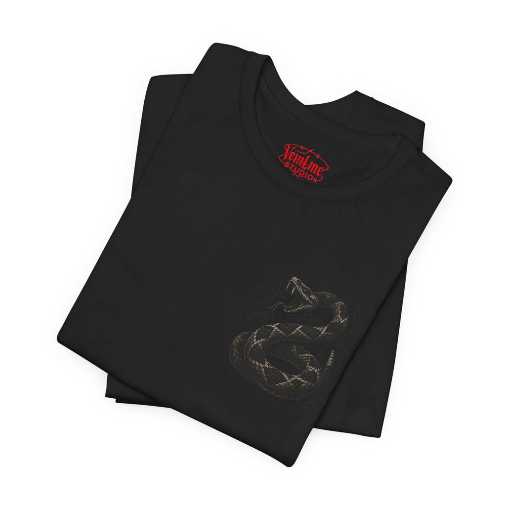 Rattlesnake Luxury Menace Tshirt VeinLine Studio