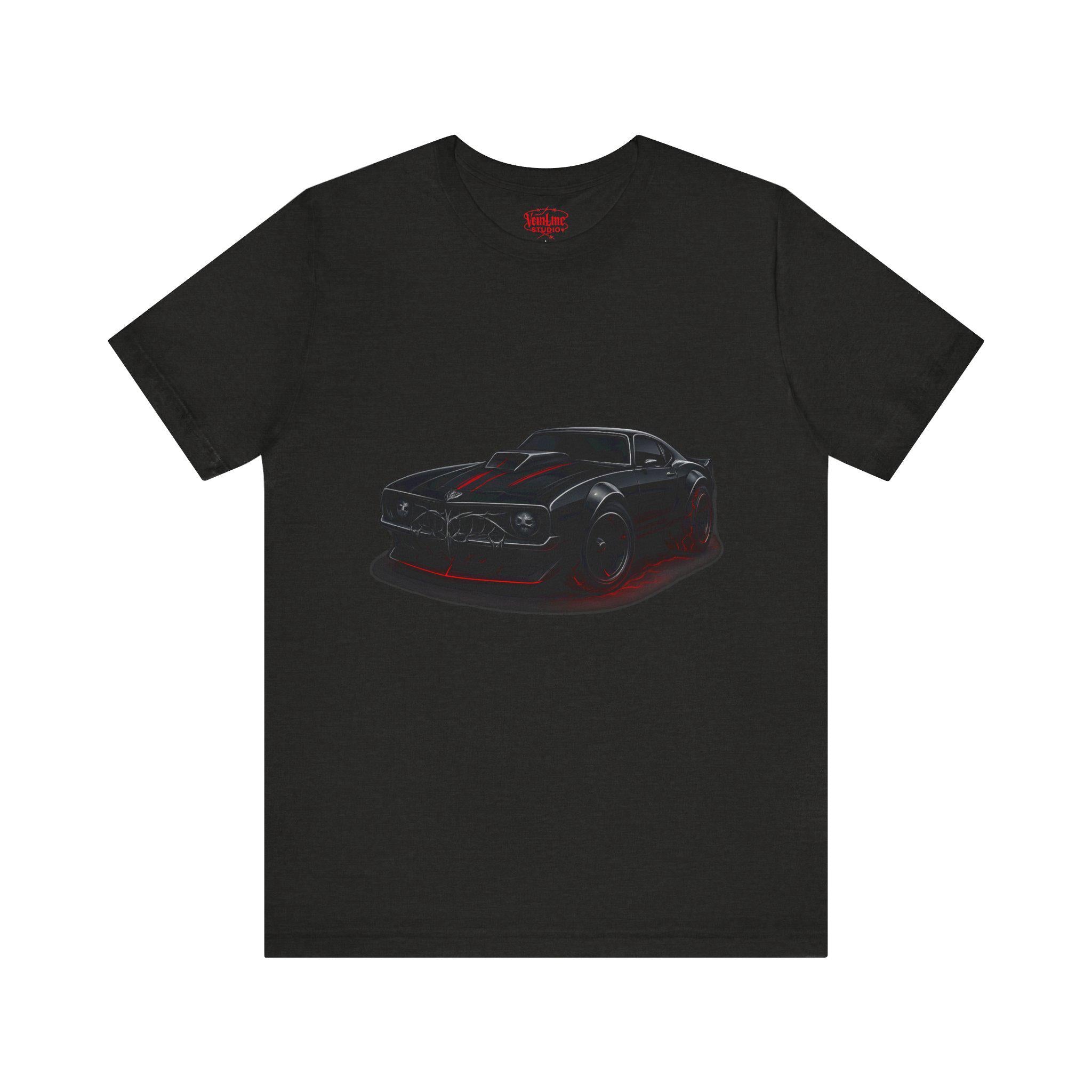 Gothic Muscle Car Tshirt VeinLine Studio