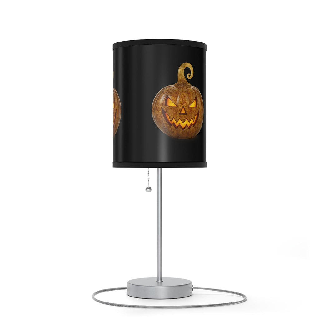 Halloween Pumpkin Lamp: Spooky Fall Home Decor VeinLine Studio