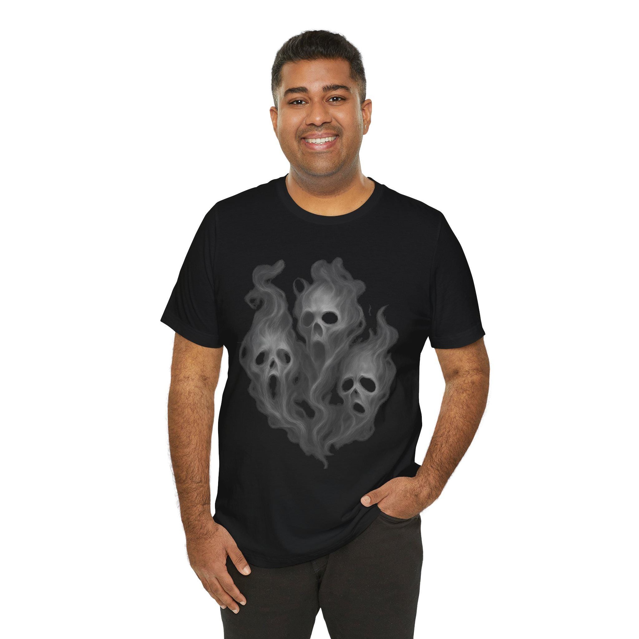 Ghostly gothic Tshirt, VeinLine Studio