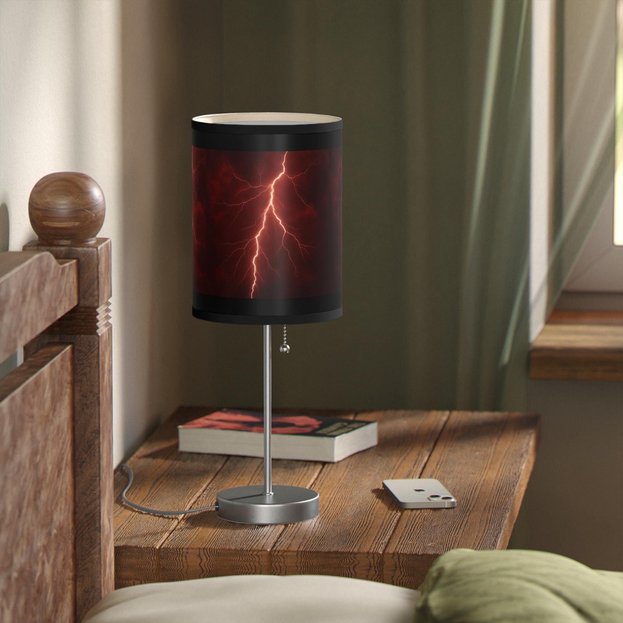 Lightning Bolt Table Lamp VeinLine Studio