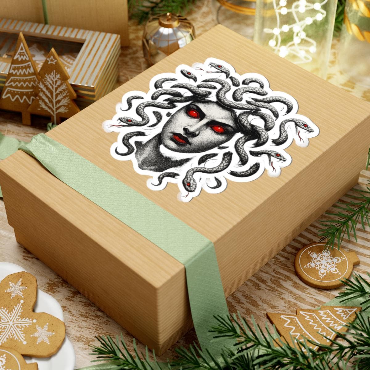 Medusa Sticker VeinLine Studio