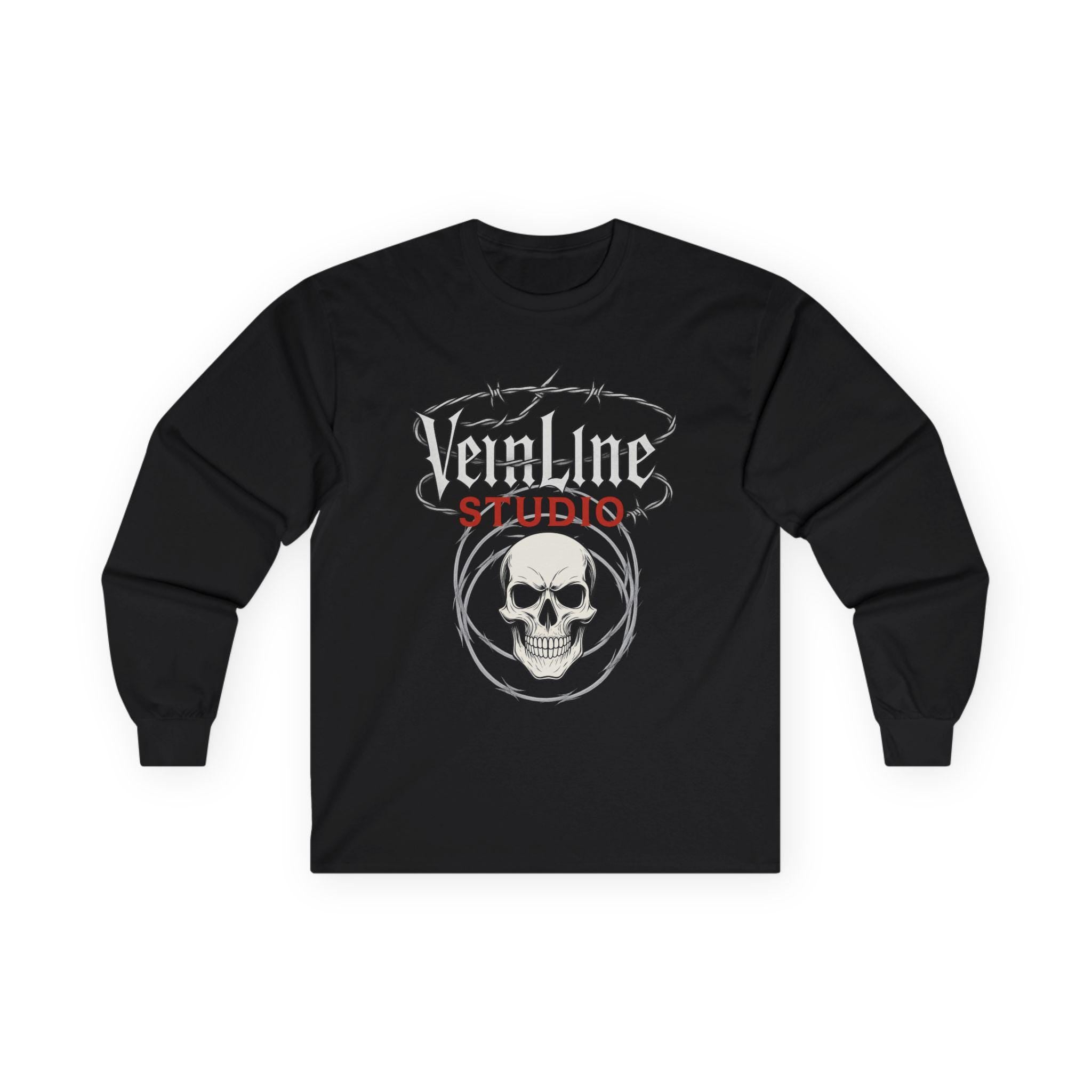 VeinLineStudio Skull Long Sleeve Shirt