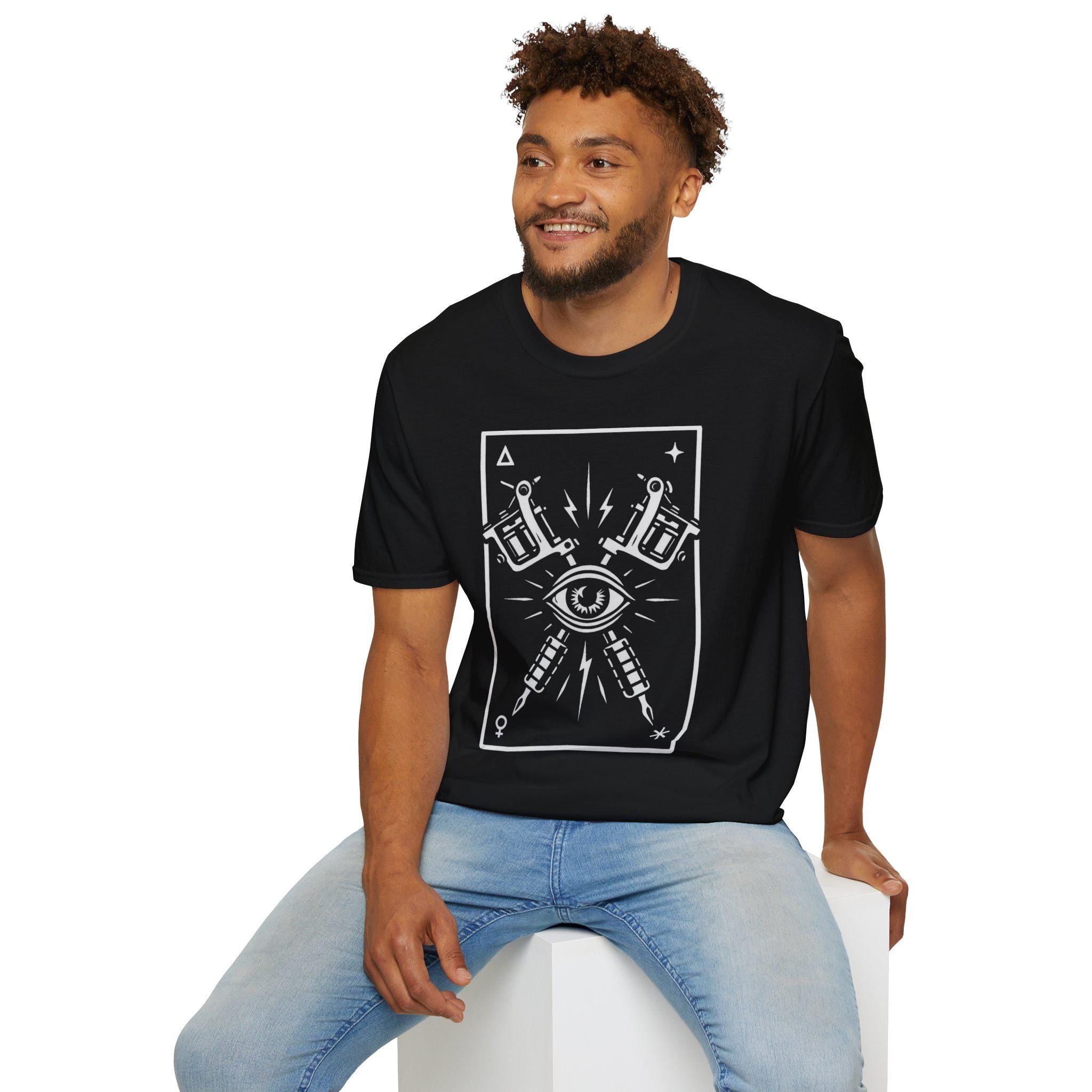 Tattoo-Inspired Graphic T-Shirt VeinLine Studio