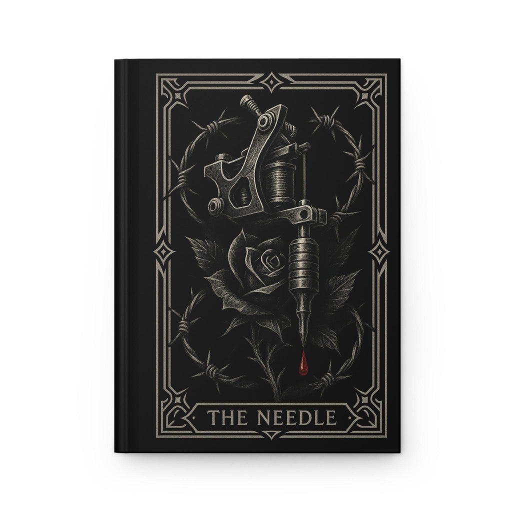Gothic Tattoo Journal - The Needle, Creative Writing Notebook, VeinLine Studio