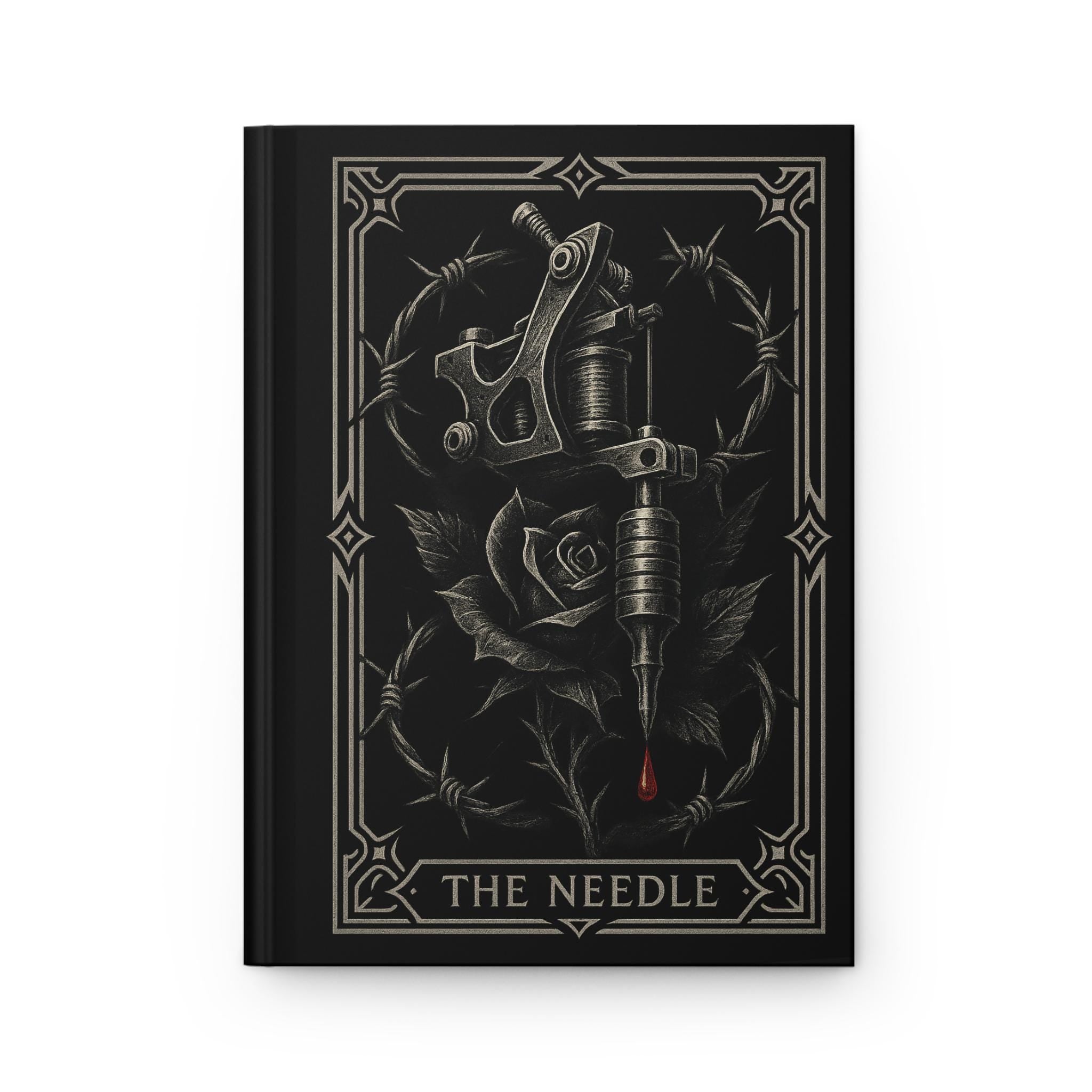 Gothic Tattoo Journal - The Needle, Creative Writing Notebook, VeinLine Studio