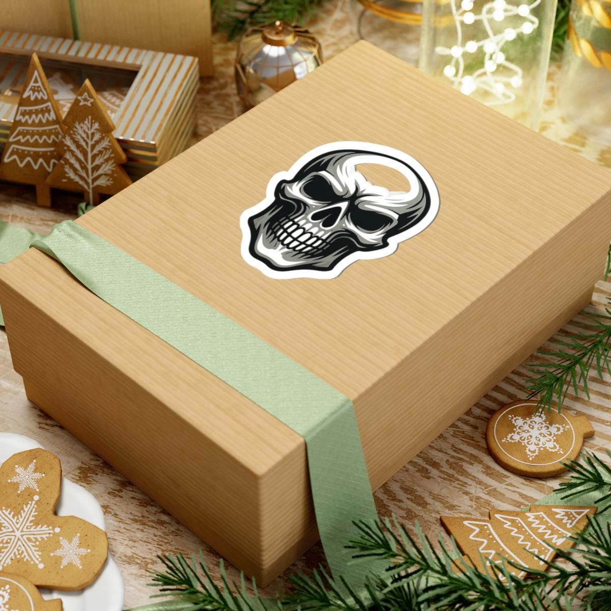 Skull  Sticker VeinLine Studio